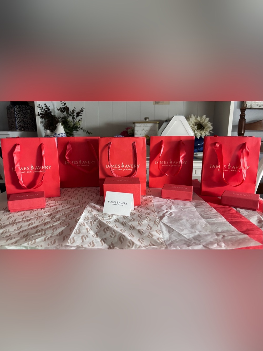 James Avery 5 Gift Bag Sets